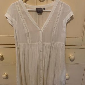 Anthropologie: White blouse